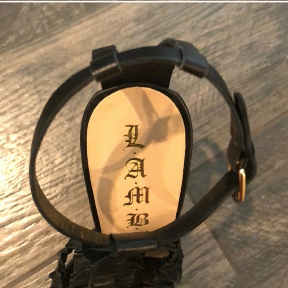 L.A.M.B. Sandal Heels - Picture 4 of 4